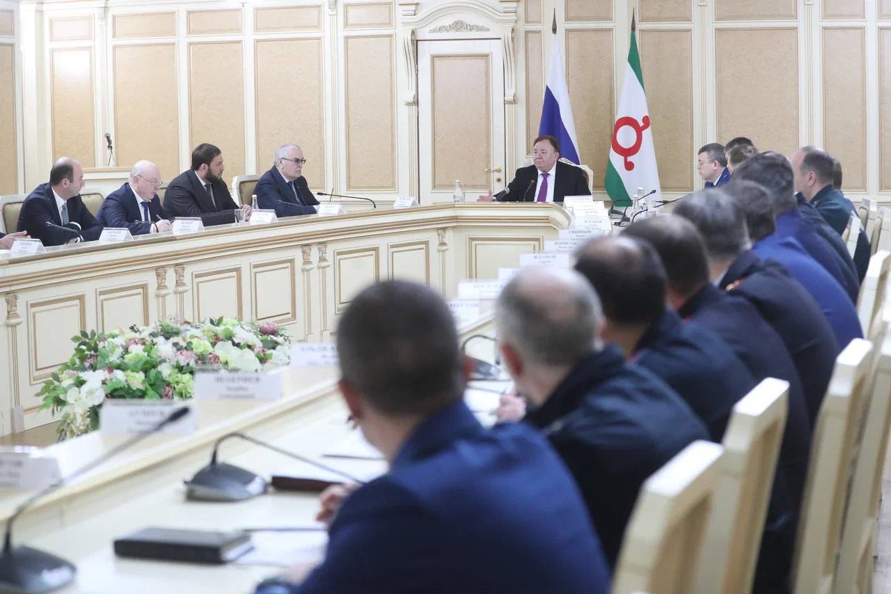 В Ингушетии состоялось совещание по вопросам правопорядка