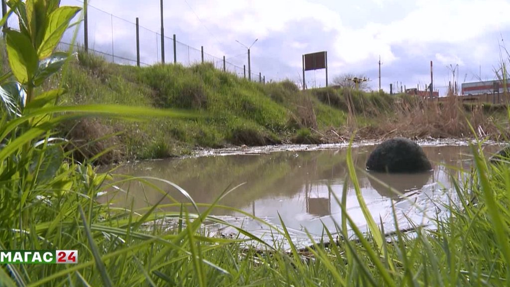 Жители Насыр-Корта Ингушетии жалуются на слив нечистот в реку Назранку