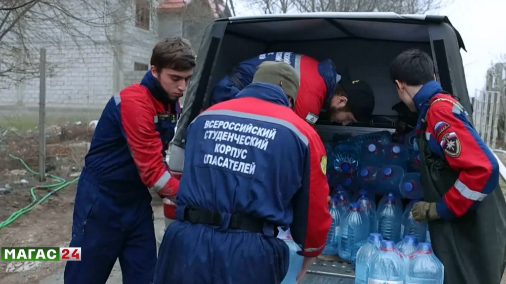 В Ингушетии оказывают гуманитарную помощь братскому народу Дагестана