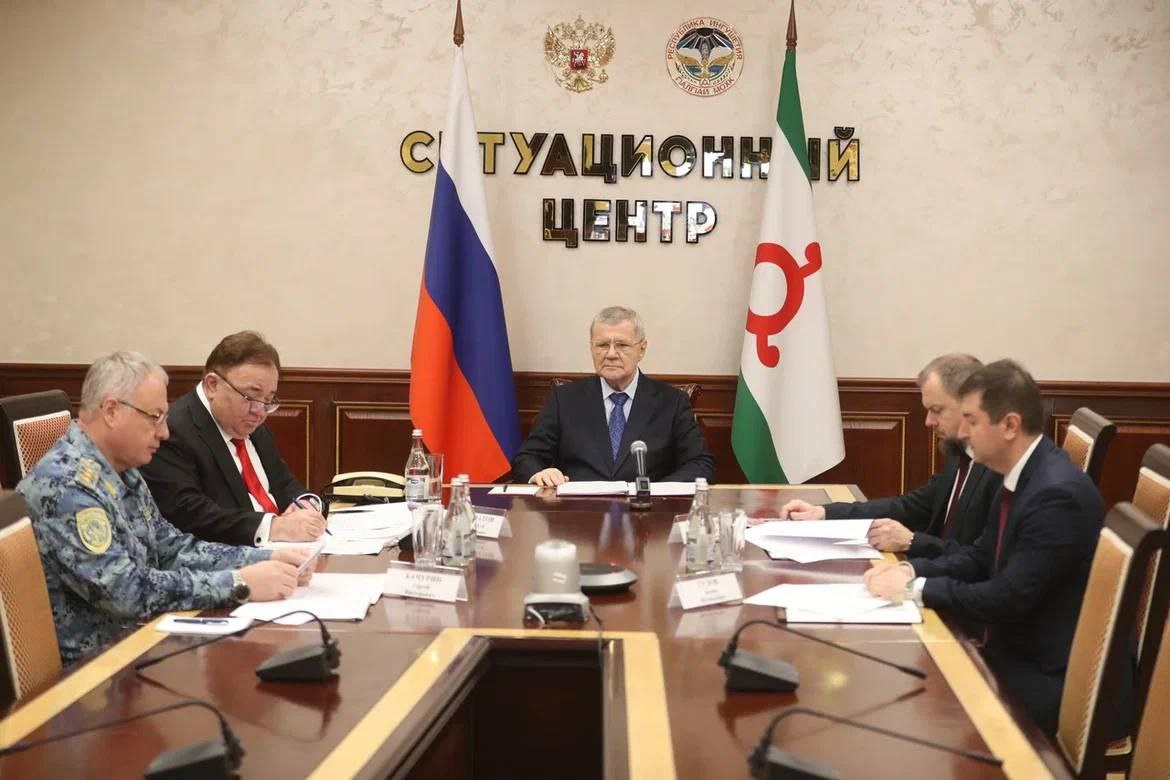 В Ингушетии состоялось заседание Совета при полпреде президента в СКФО под руководством Юрия Чайки