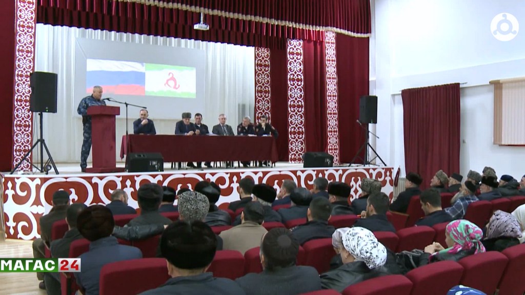 В селении Инарки Ингушетии прошёл сход граждан