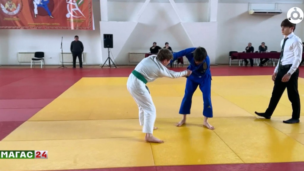 Открытый турнир по дзюдо среди юношей прошел в Ингушетии