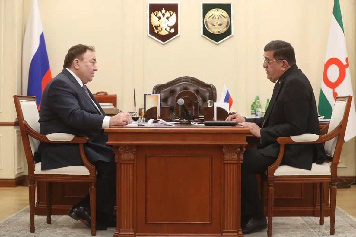 Мэр Малгобека доложил о достижениях и изменениях города главе Ингушетии