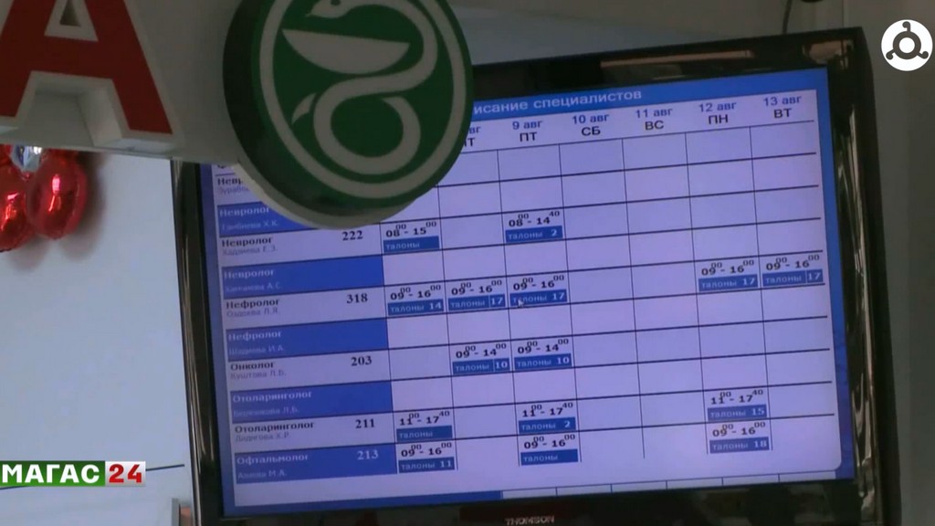 Ингушетия в десятке регионов-лидеров по доступности электронной записи к врачу