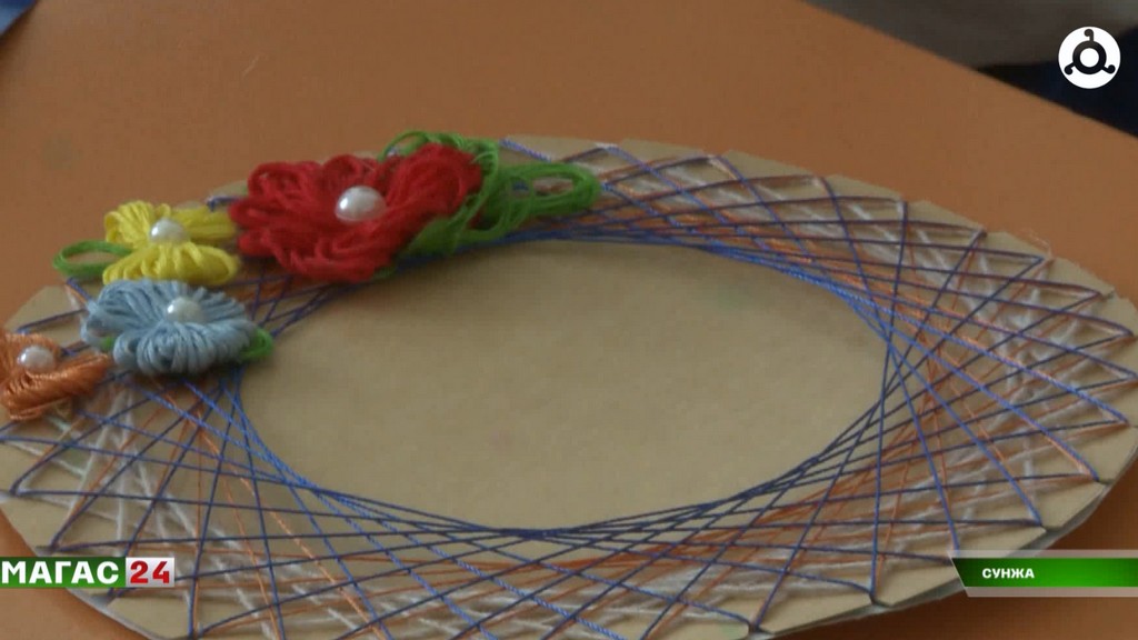 В Сунженском первом лицее успешно работает кружок декоративно-прикладного творчества