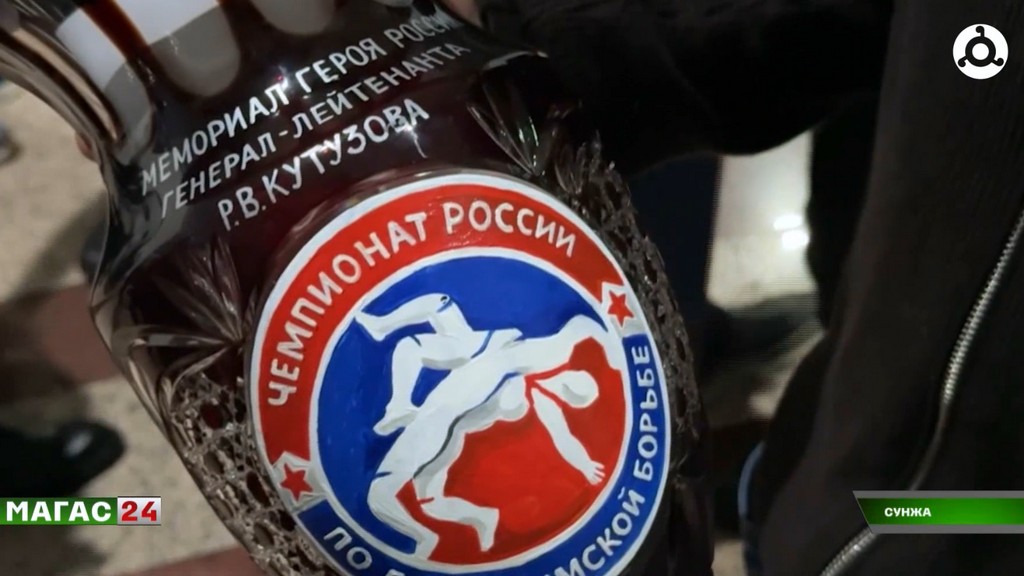 В Ингушетии встретили чемпиона России по греко-римской борьбе Исмаила Барахоева