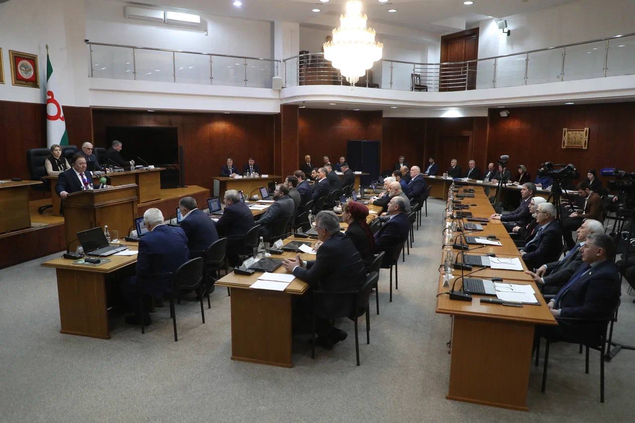 В Народном Собрании Ингушетии состоялось открытие весенней сессии