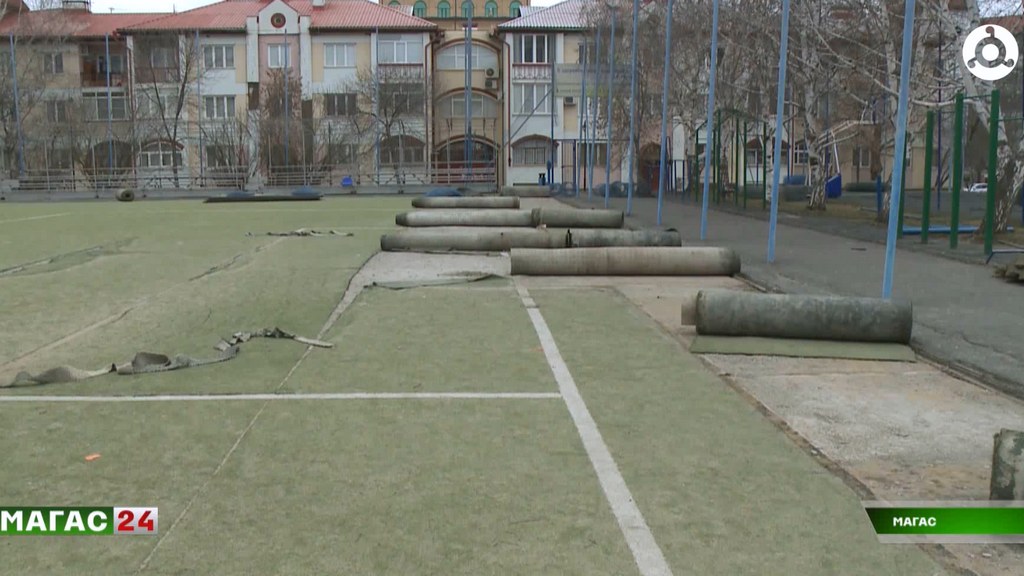 В Магасе начался капитальный ремонт стадиона имени Парчиева