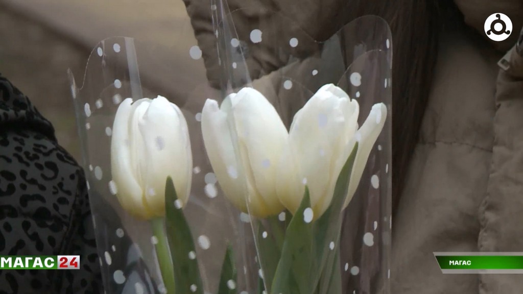 В Магасе прошла праздничная акция к 8 Марта