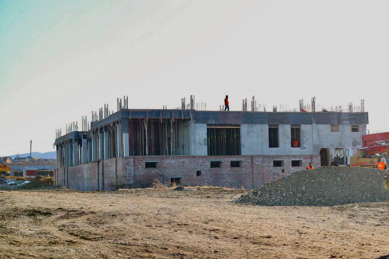 В Ингушетии продолжается строительство Госфилармонии