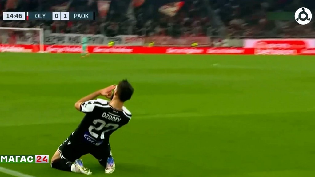 Магомед Оздоев претендует на звание лучшего игрока месяца в греческом "ПАОК"