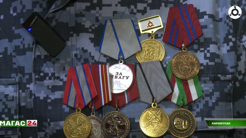 Ингушский ветеран СВО Амиран Темирханов награждён медалью "За отвагу"