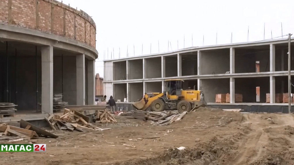 В Ингушетии продолжается возведение психоневрологического интерната