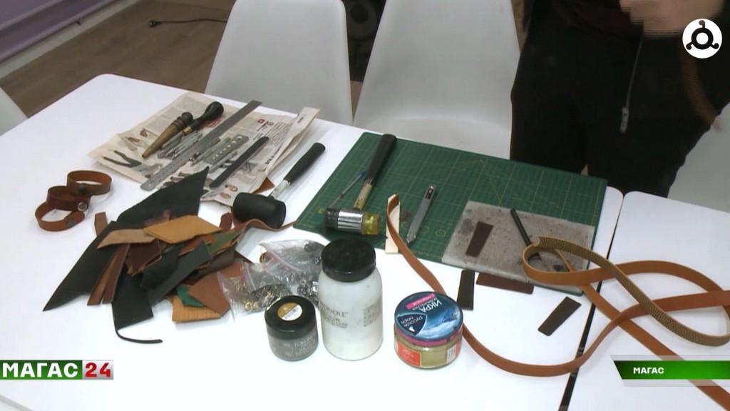 В Ингушетии прошёл мастер-класс по кожевенному делу