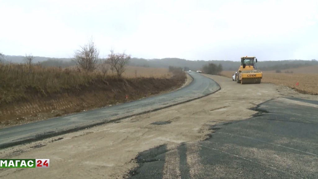 В Ингушетии завершается капитальный ремонт трассы "Сурхахи - Алхасты"