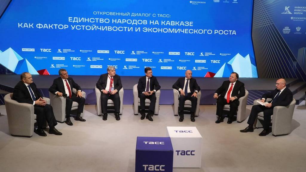 Глава Ингушетии принял участие в сессии "Откровенный диалог ТАСС"