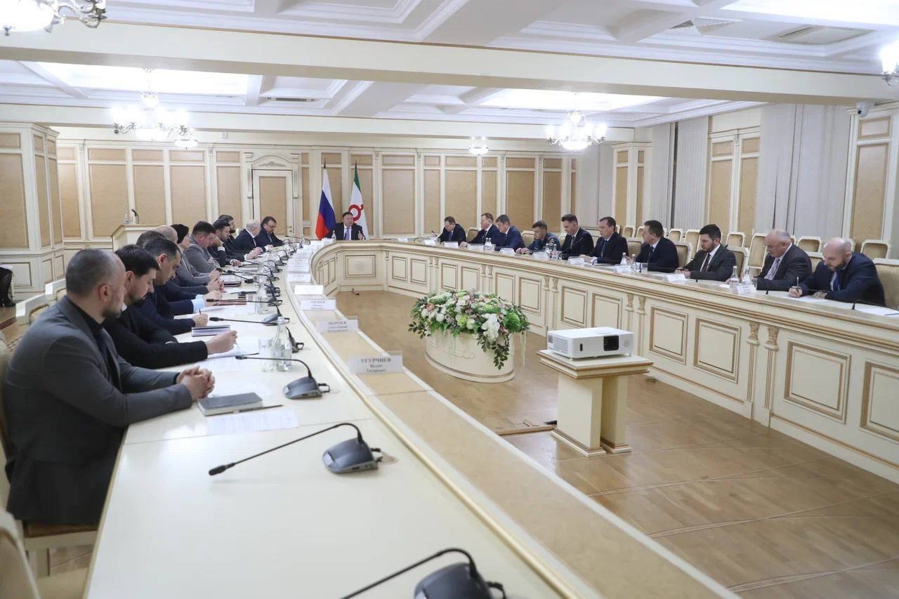 В Магасе состоялось заседание Пограничной комиссии при главе Ингушетии