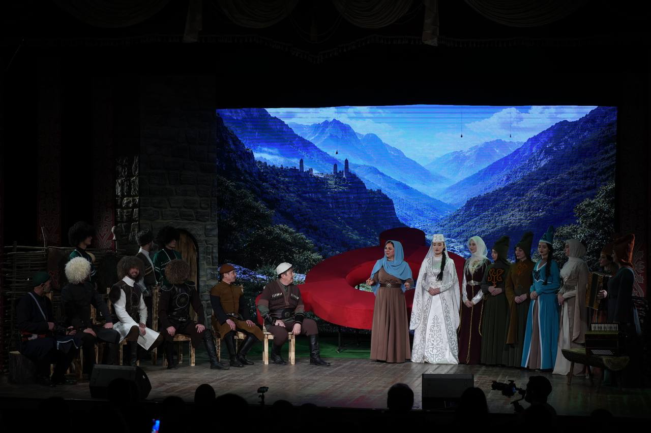 В ТЮЗе Ингушетии прошел показ музыкально-этнического спектакля