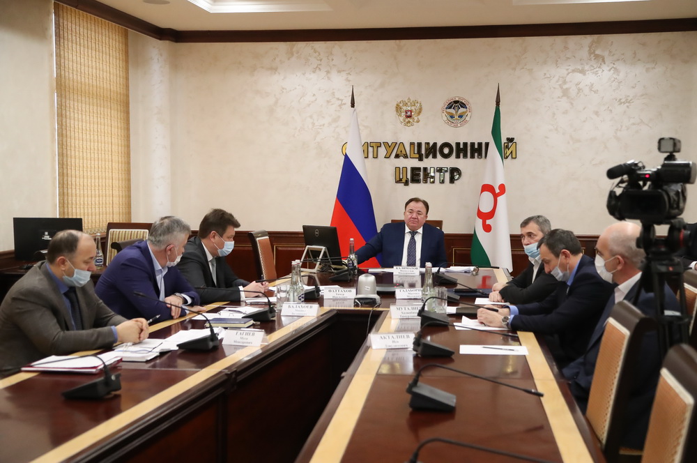 Глава Ингушетии принял участие в заседании Правительственной комиссии по региональному развитию