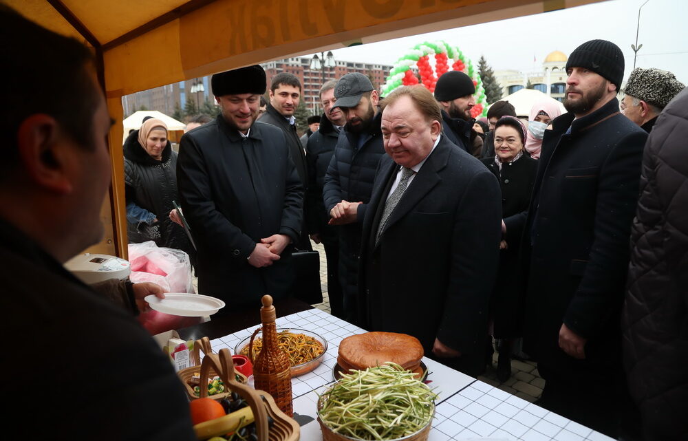 Махмуд-Али Калиматов посетил гастрономический фестиваль «Праздник ингушской кухни».