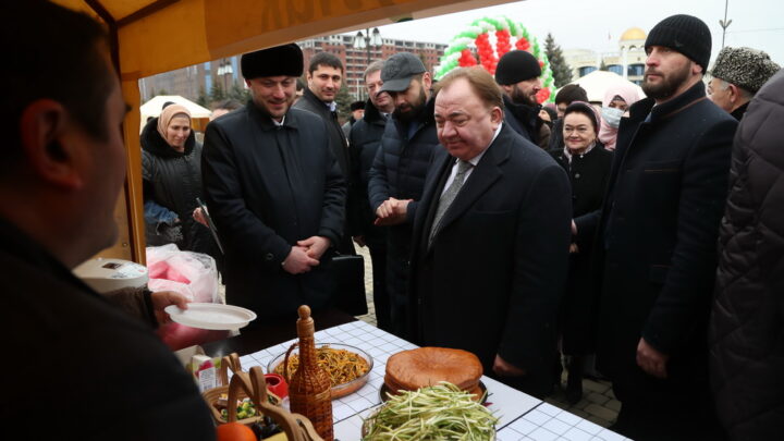 Махмуд-Али Калиматов посетил гастрономический фестиваль «Праздник ингушской кухни».