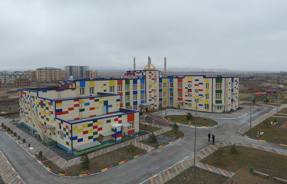 Махмуд-Али Калиматов открыл новый детский сад в Магасе.