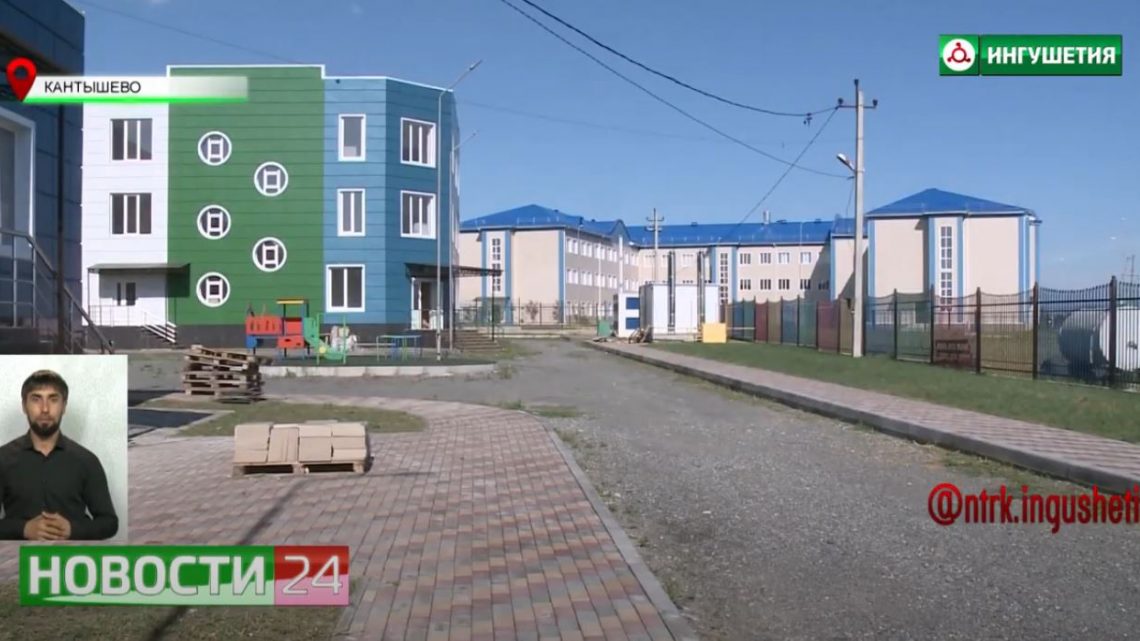 В сельском поселении Кантышево завершается строительство детского сада.
