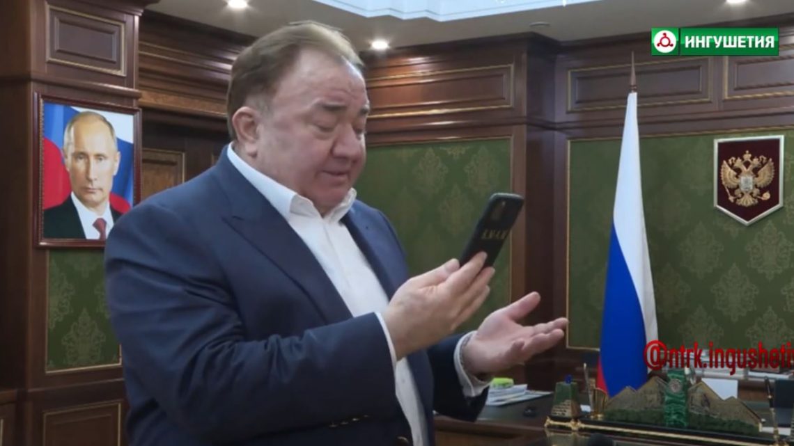 Махмуд-Али Калиматов поддержал военнослужащих из Ингушетии по видеосвязи