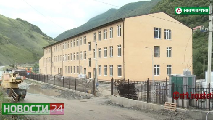 В селении Ольгетти строится школа на 250 мест по нацпроекту “Образование”