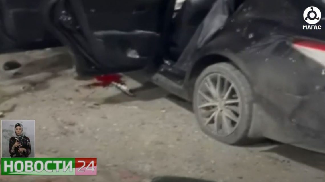 По дороге в селение Сурхахи был обстрелян автомобиль.