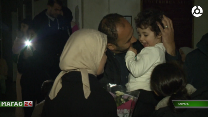 Очередная группа беженцев из Палестины прибыла в Ингушетию