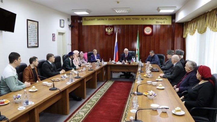 В Народном Собрании Ингушетии прошла встреча депутатов с писателями.