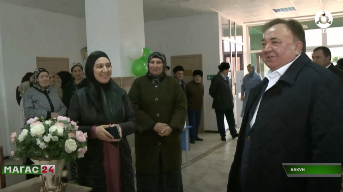 Выборы в сельском поселении Алкун. Глава Ингушетии посетил УИКи селения