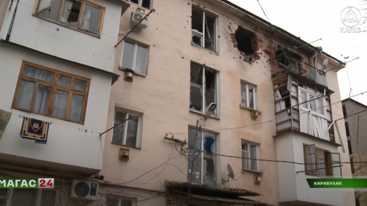 Многоэтажный дом, пострадавший в ходе КТО в Карабулаке, будет восстановлен в короткие сроки.