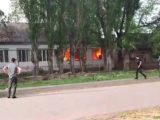 После полудня произошел пожар в первой школе сельского поселения Нестеровское.