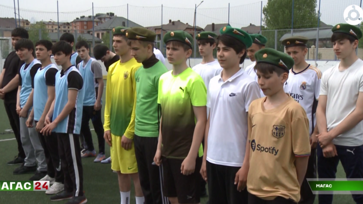 В Магасе прошли соревнования по мини-футболу, посвященные Дню Победы в Великой Отечественной войне.