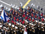 Парад Победы проходит сегодня на Красной площади.