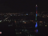 В День Победы на телебашне в Назрани включат праздничную подсветку.