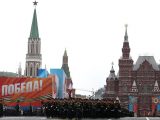 Парад Победы прошел сегодня на Красной площади.