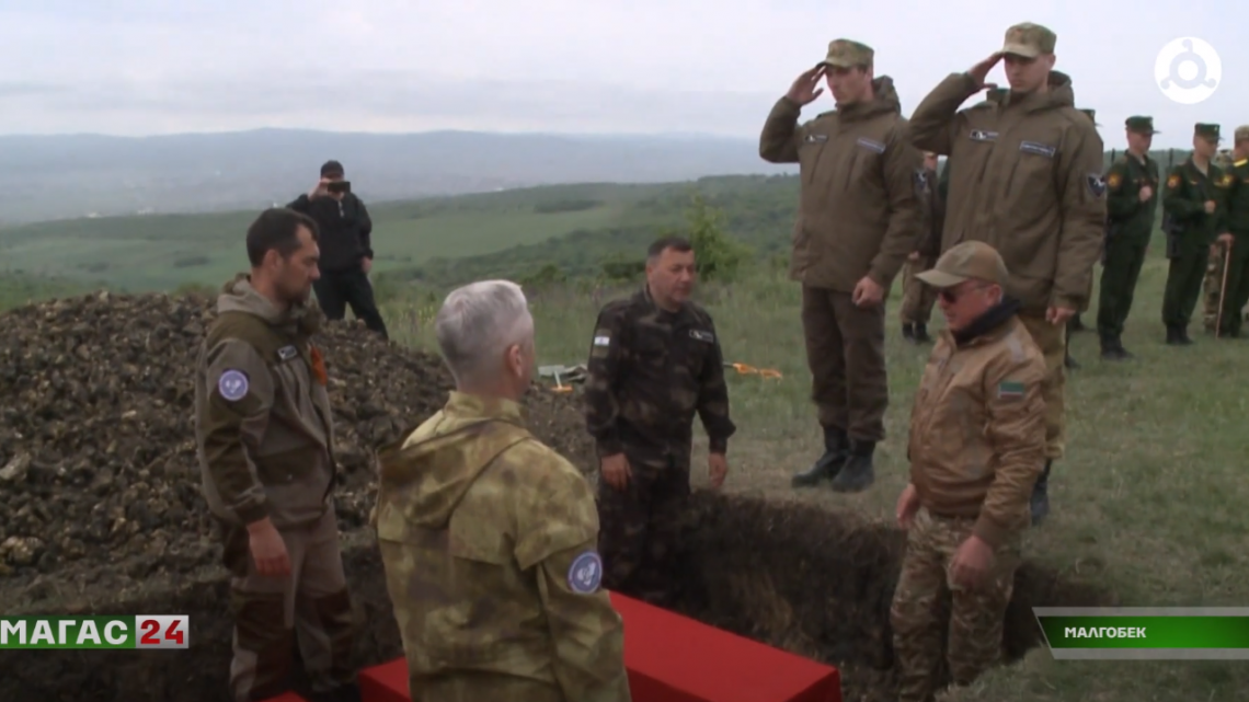 Обрели покой. Церемония перезахоронения останков бойцов Красной армии прошла в Малгобеке.