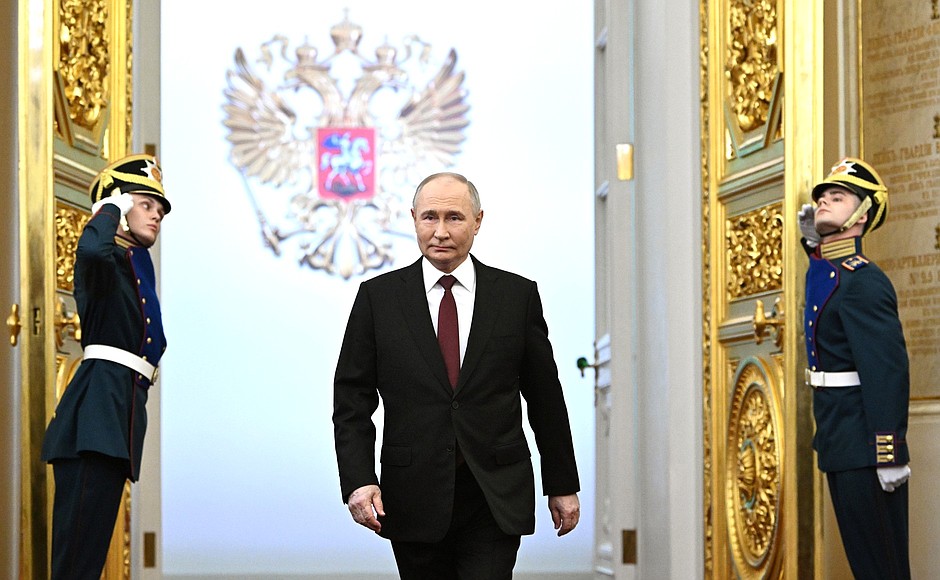 Инаугурация Владимира Путина прошла сегодня в Москве.