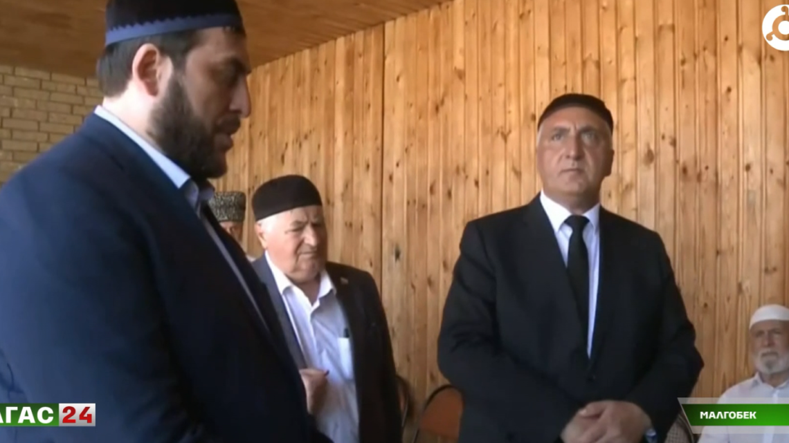 Правительственная делегация посетила похороны Багаудина Цурова погибшего в ходе СВО.