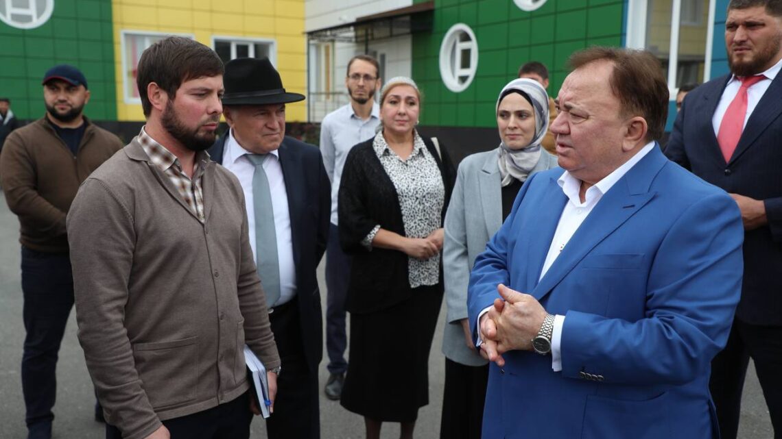 В с.п.Кантышево завершили строительство детского сада-долгостроя.