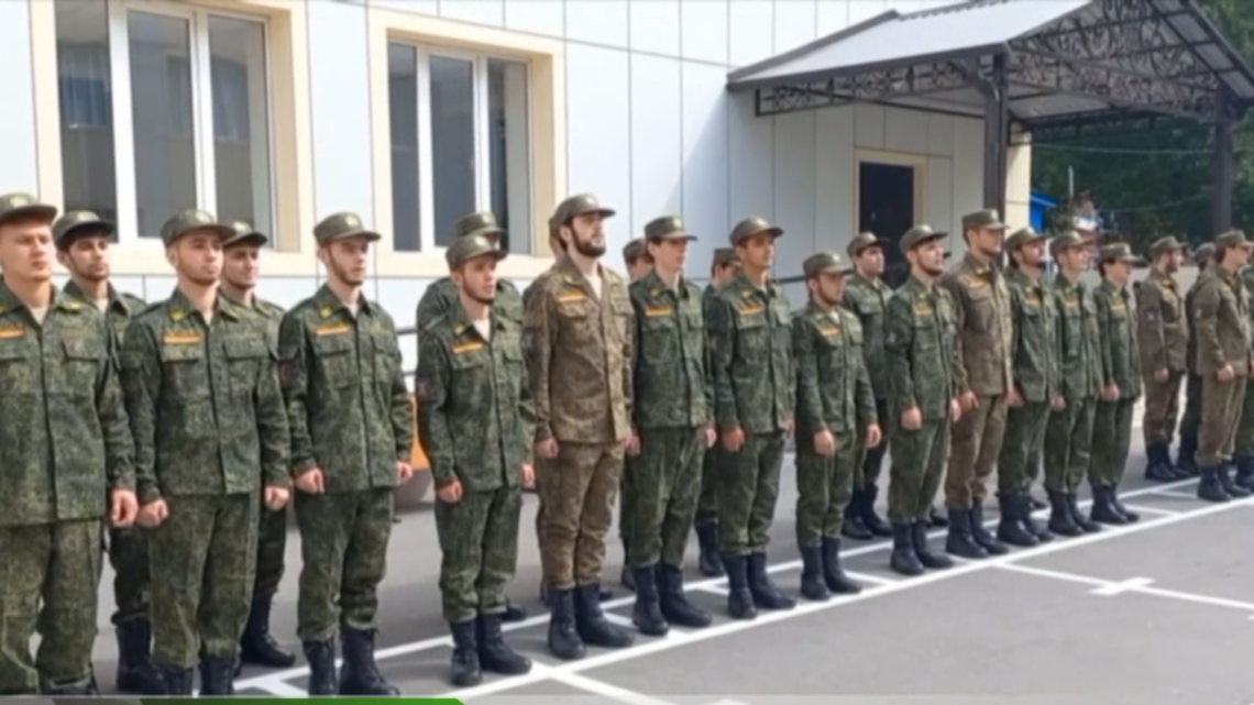 В ИнгГУ открылся военно-учебный центр.