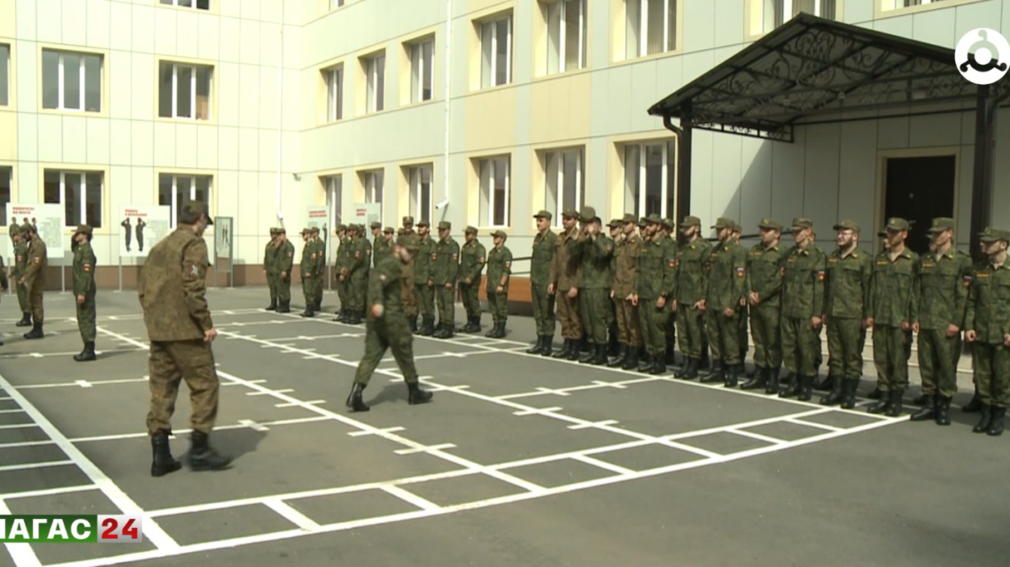 В ИнгГУ открылся военный учебный центр.