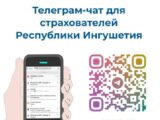 Отделение СФР по Республике Ингушетия запустило телеграм-чат для страхователей.