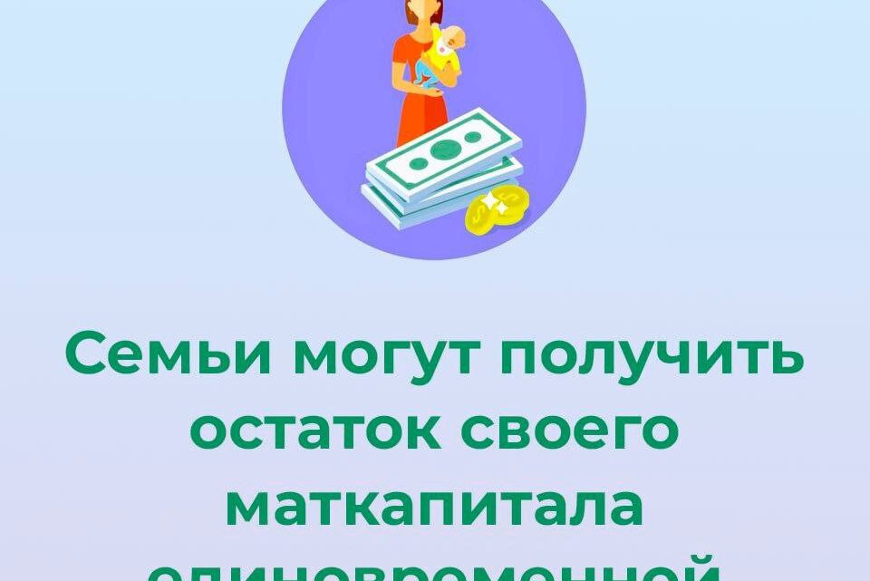 Отделение СФР по Республике Ингушетия назначило 211 семьям региона выплату остатка материнского капитала не превышающую 10 тысяч рублей.